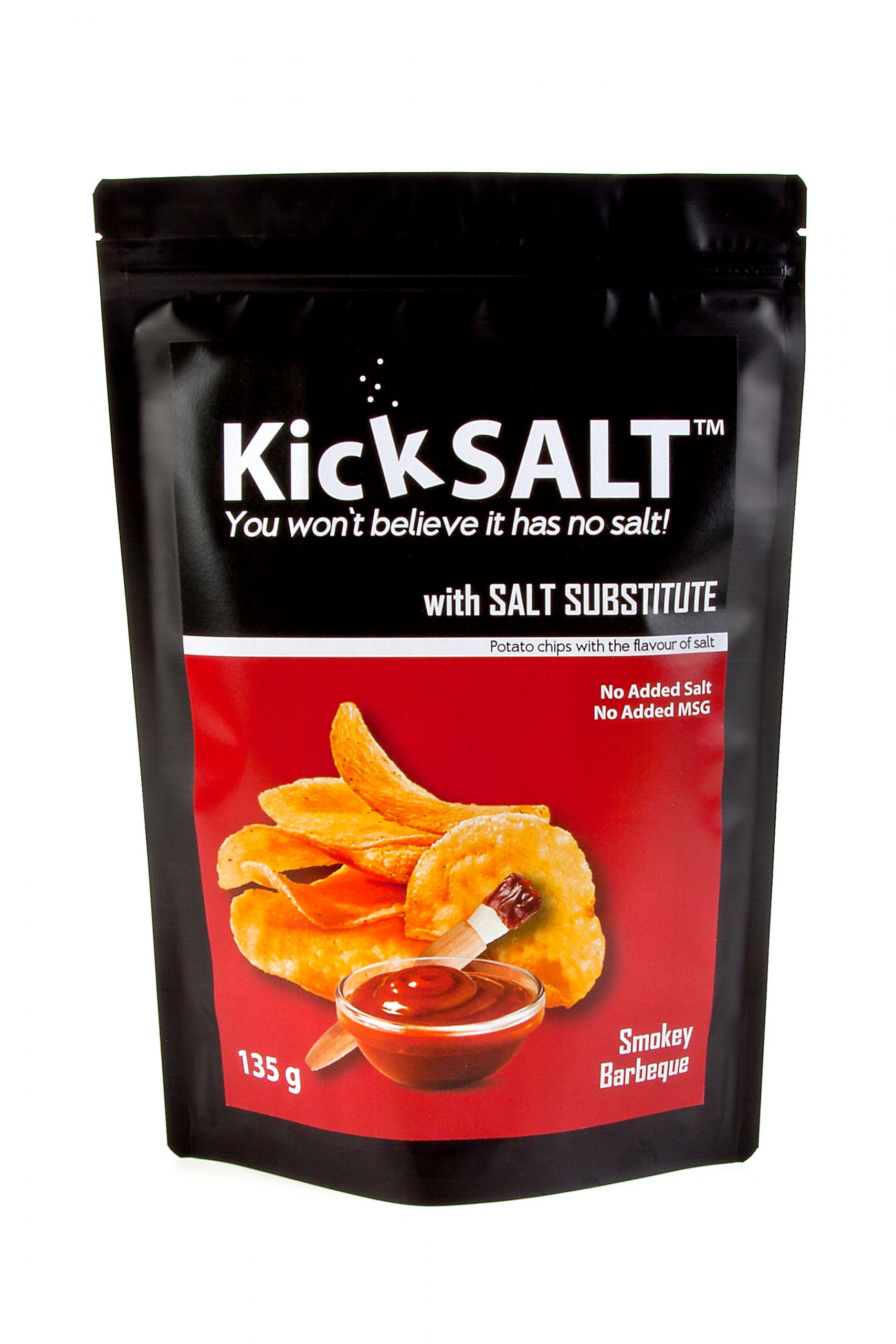 KickSalt Smokey Barbeque Potato Chips